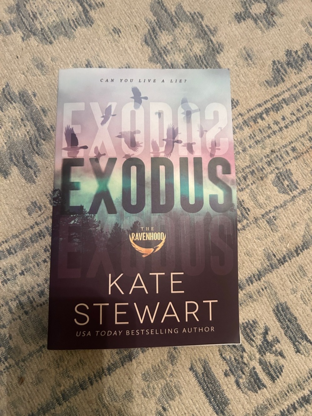 Exodus (The Ravenhood Book 2) by Kate Stewart - White/Cream Pages